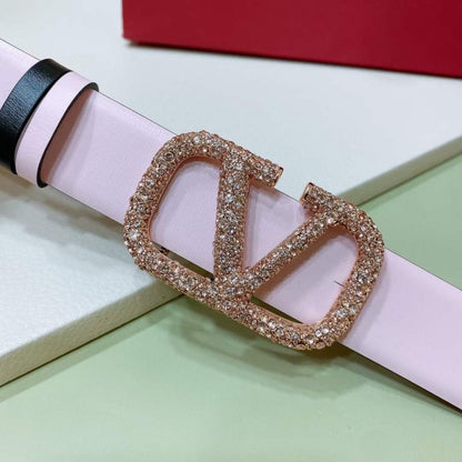 Valentino Garavni V Logo Belt WB001236