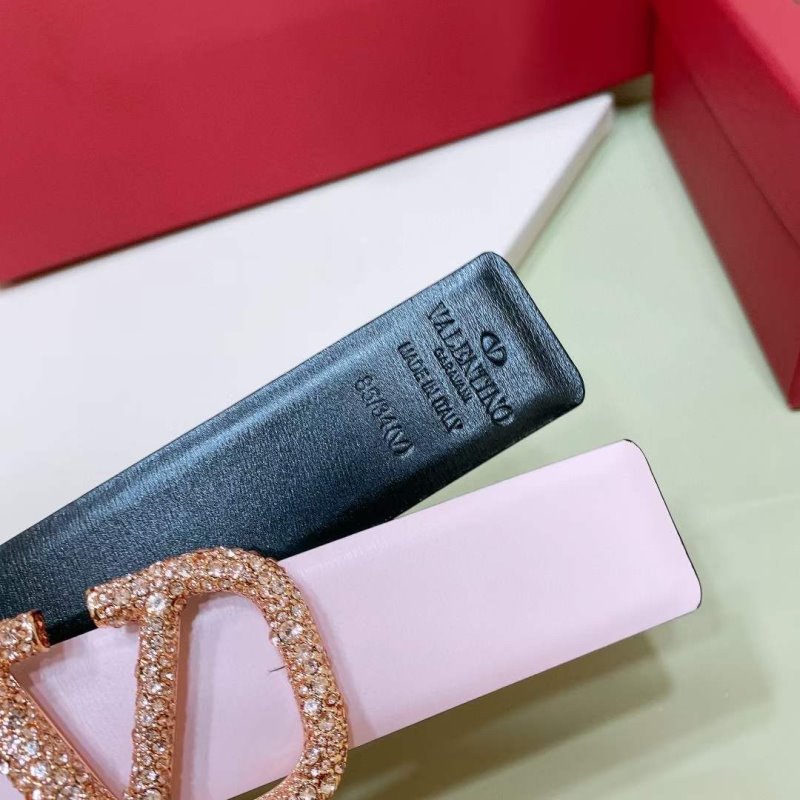 Valentino Garavni V Logo Belt WB001236