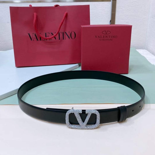Valentino Garavni V Logo Belt WB001237