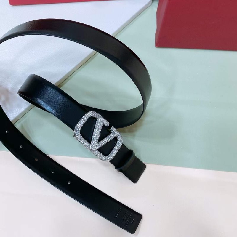 Valentino Garavni V Logo Belt WB001237