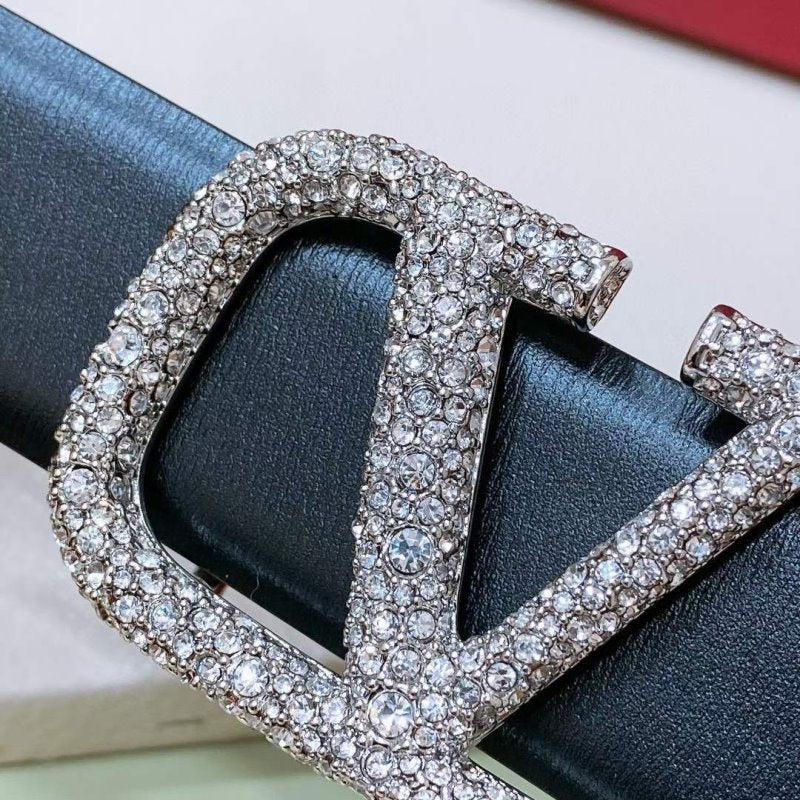 Valentino Garavni V Logo Belt WB001237
