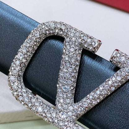 Valentino Garavni V Logo Belt WB001237