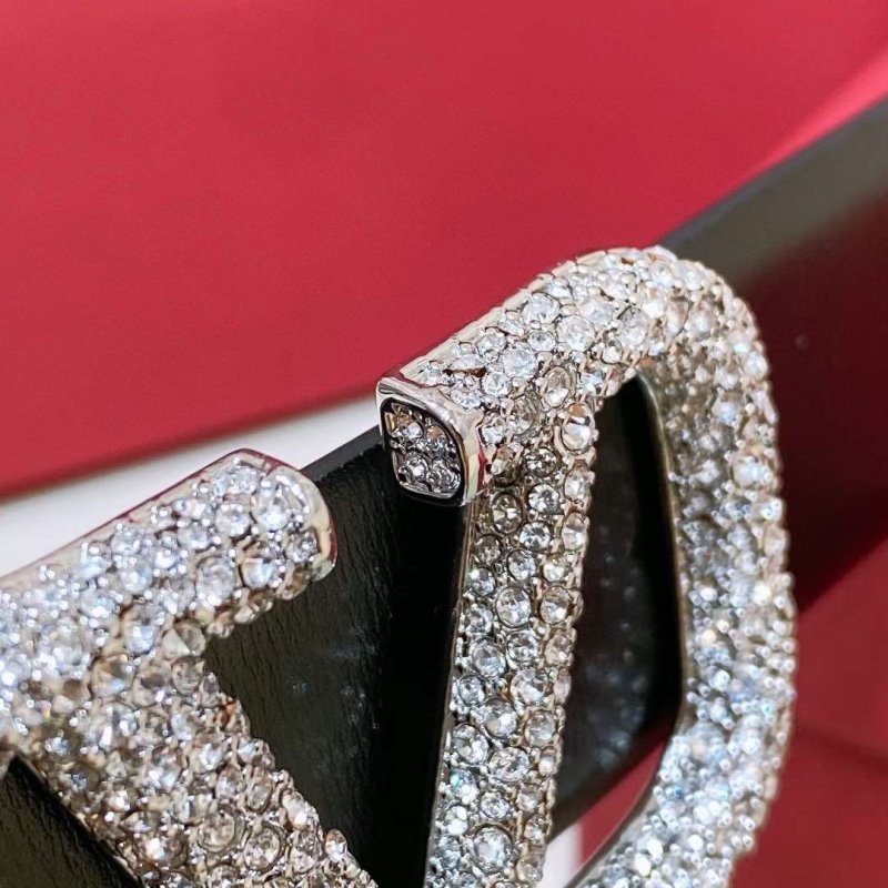 Valentino Garavni V Logo Belt WB001237