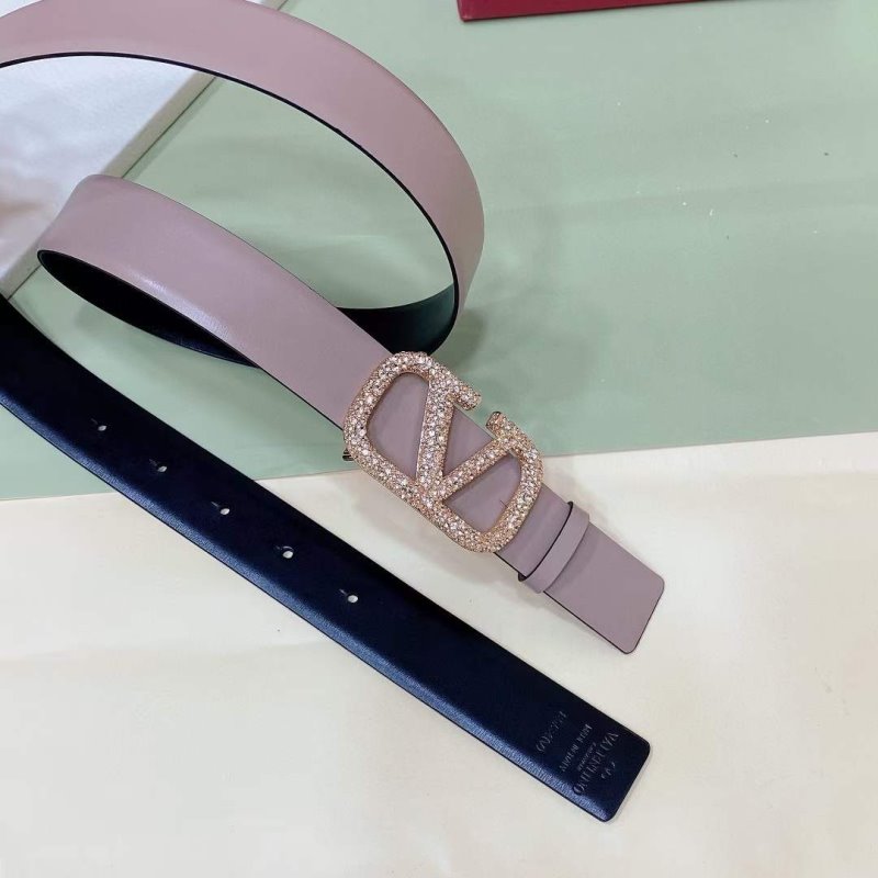 Valentino Garavni V Logo Belt WB001239