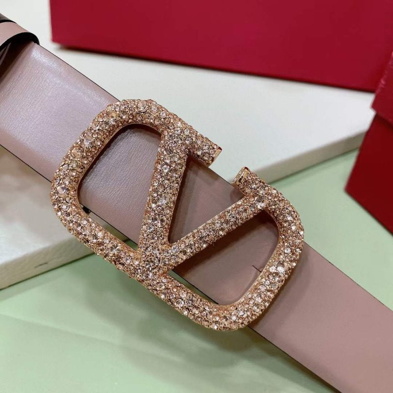 Valentino Garavni V Logo Belt WB001239
