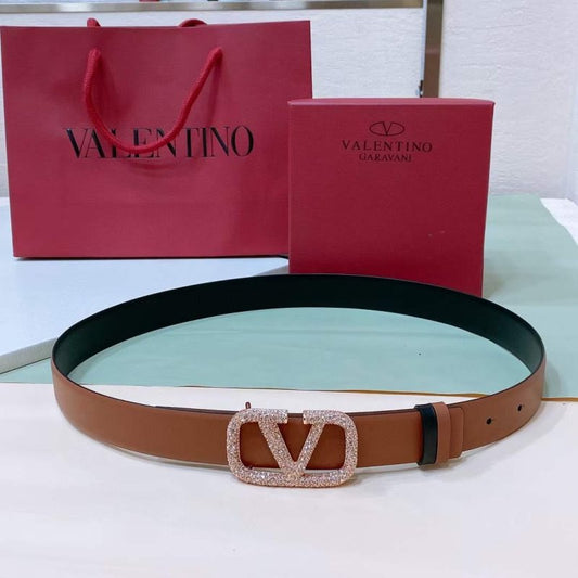 Valentino Garavni V Logo Belt WB001240