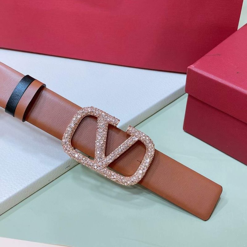 Valentino Garavni V Logo Belt WB001240