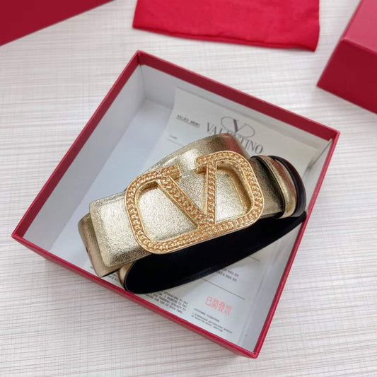 Valentino Garavni V Logo Belt WB001244