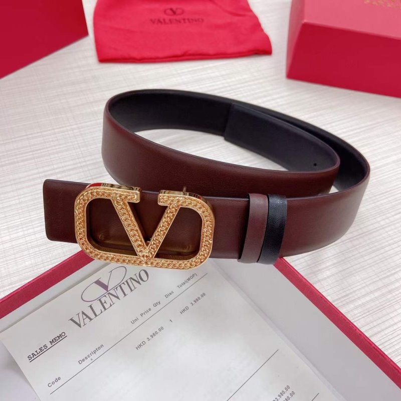 Valentino Garavni V Logo Belt WB001245