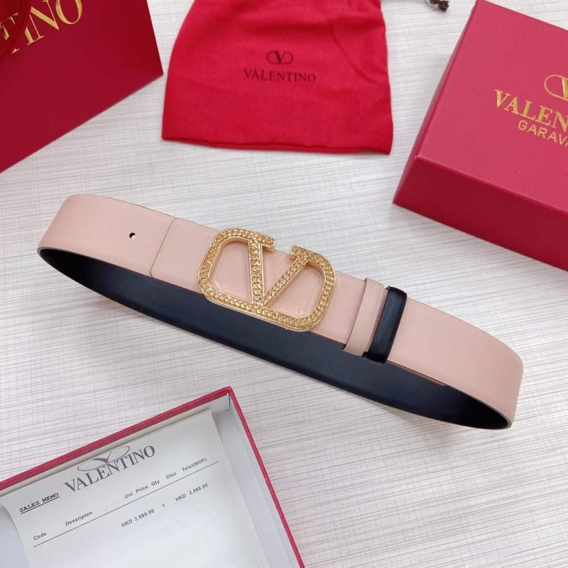 Valentino Garavni V Logo Belt WB001246