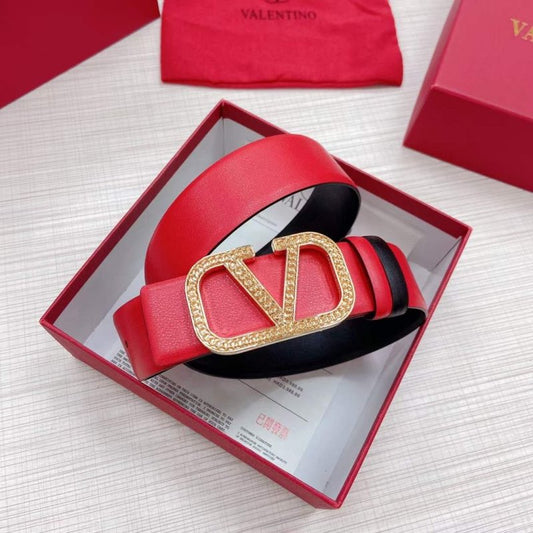 Valentino Garavni V Logo Belt WB001250