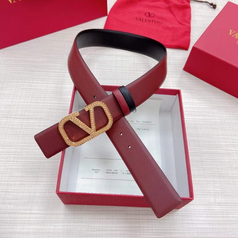 Valentino Garavni V Logo Belt WB001252