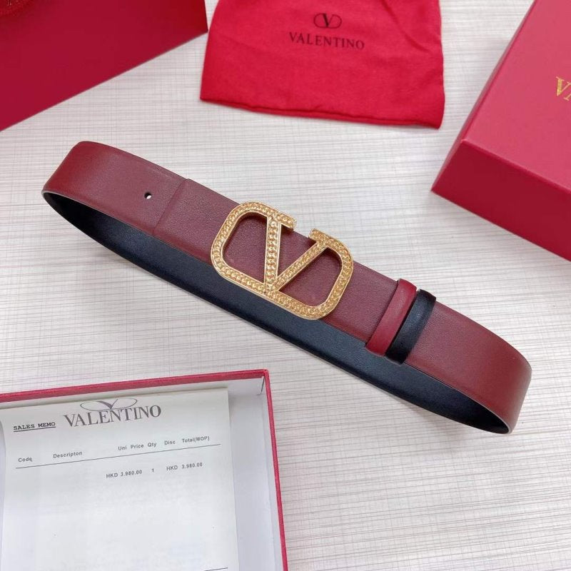 Valentino Garavni V Logo Belt WB001252