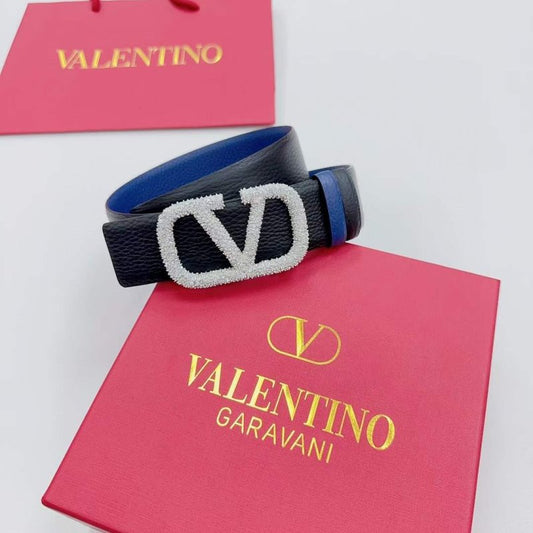 Valentino Garavni V Logo Belt WB001254