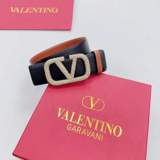 Valentino Garavni V Logo Belt WB001255