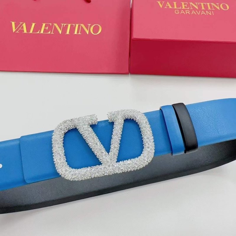 Valentino Garavni V Logo Belt WB001259