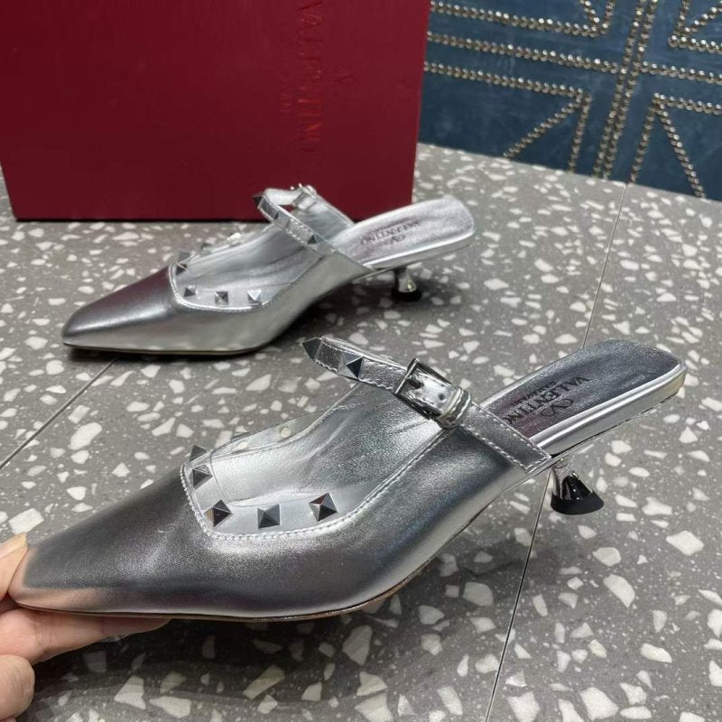 Valentino Square Head Single Shoes SH00263