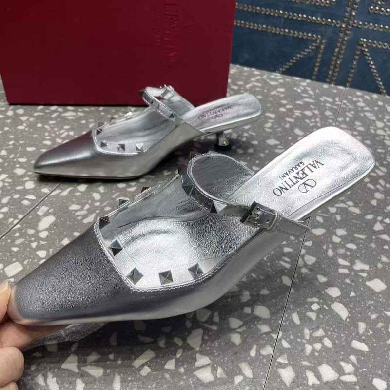 Valentino Square Head Single Shoes SH00263