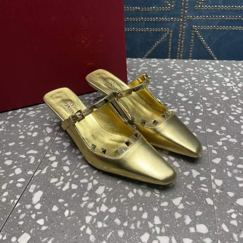 Valentino Square Head Single Shoes SH00264