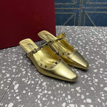 Valentino Square Head Single Shoes SH00264