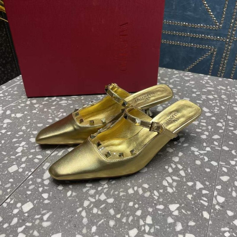 Valentino Square Head Single Shoes SH00264