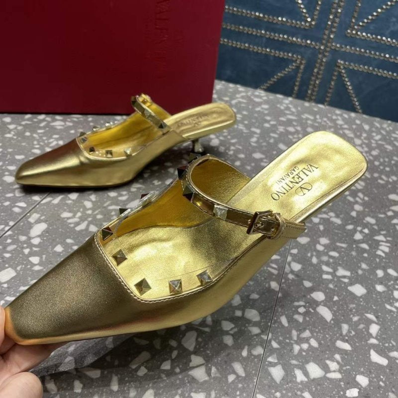 Valentino Square Head Single Shoes SH00264