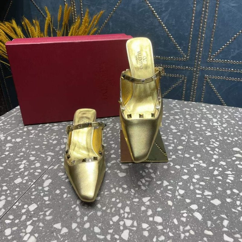 Valentino Square Head Single Shoes SH00264
