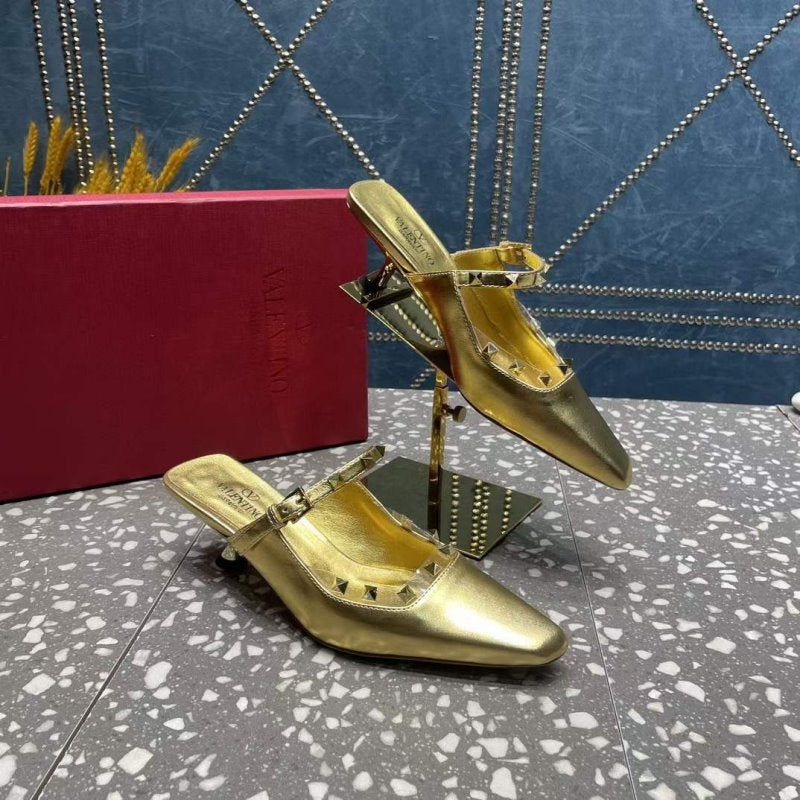 Valentino Square Head Single Shoes SH00264