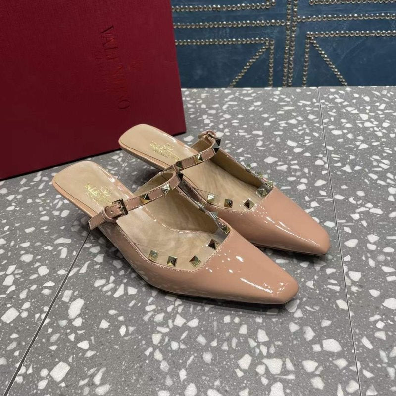 Valentino Square Head Single Shoes SH00266