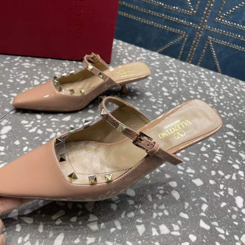 Valentino Square Head Single Shoes SH00266