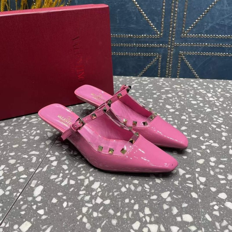 Valentino Square Head Single Shoes SH00267