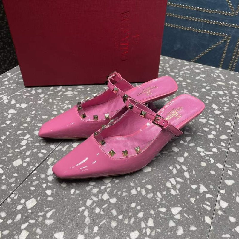 Valentino Square Head Single Shoes SH00267