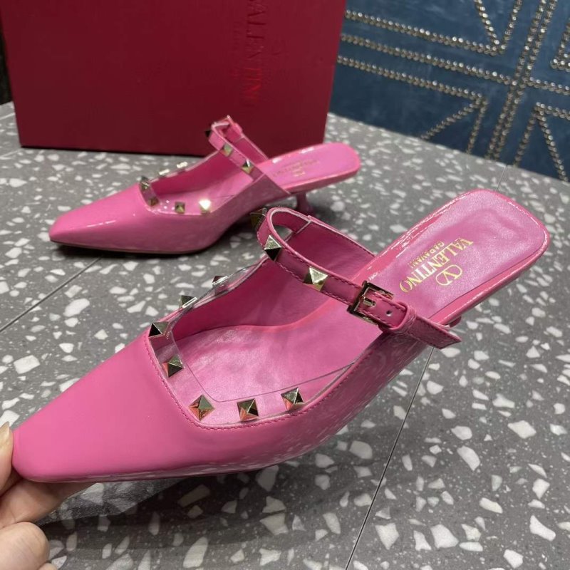 Valentino Square Head Single Shoes SH00267