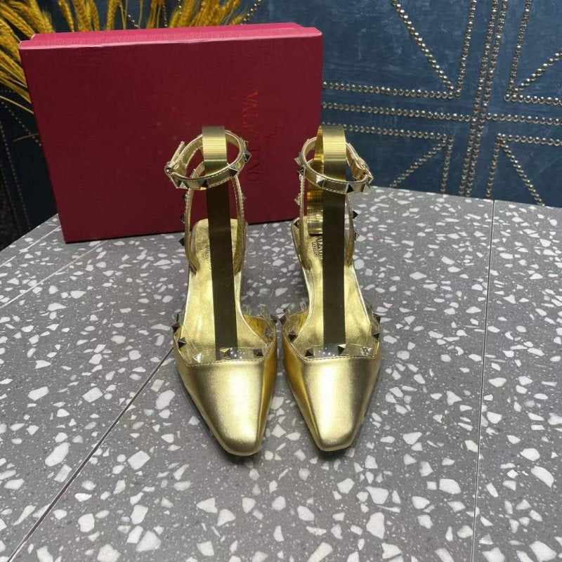 Valentino Square Head Single Shoes SH00269
