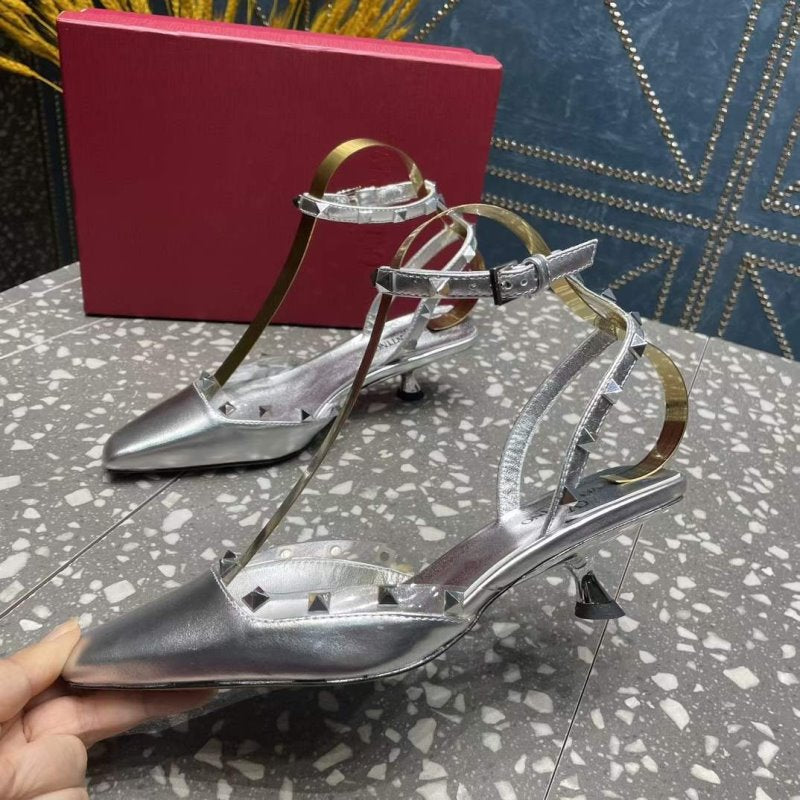 Valentino Square Head Single Shoes SH00270