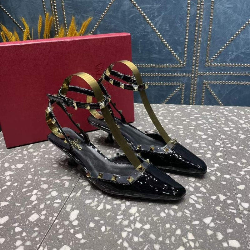 Valentino Square Head Single Shoes SH00274
