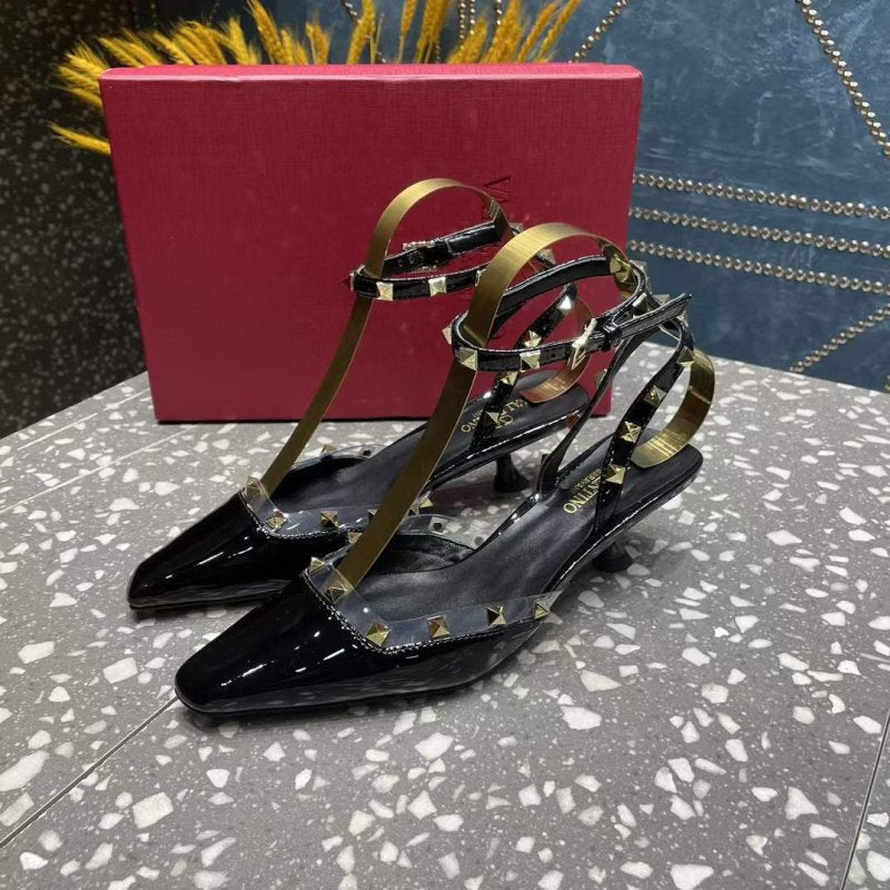Valentino Square Head Single Shoes SH00274