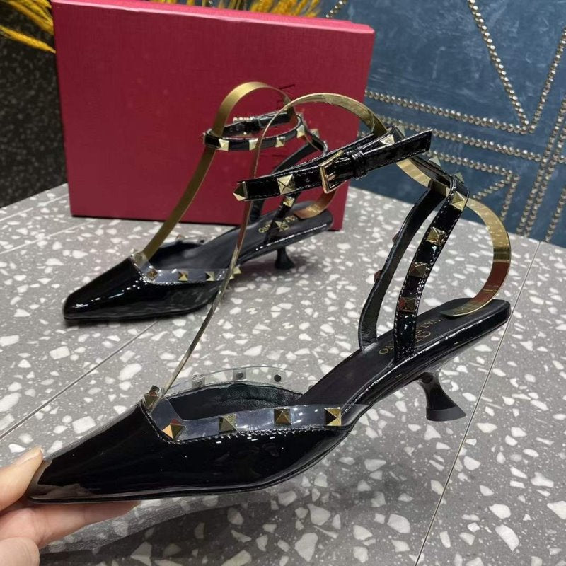 Valentino Square Head Single Shoes SH00274