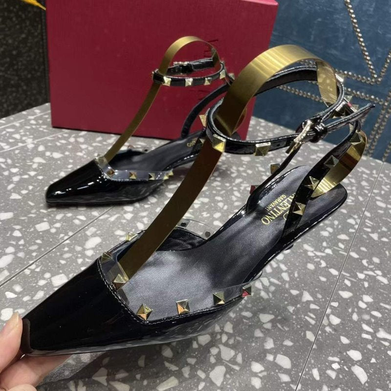Valentino Square Head Single Shoes SH00274