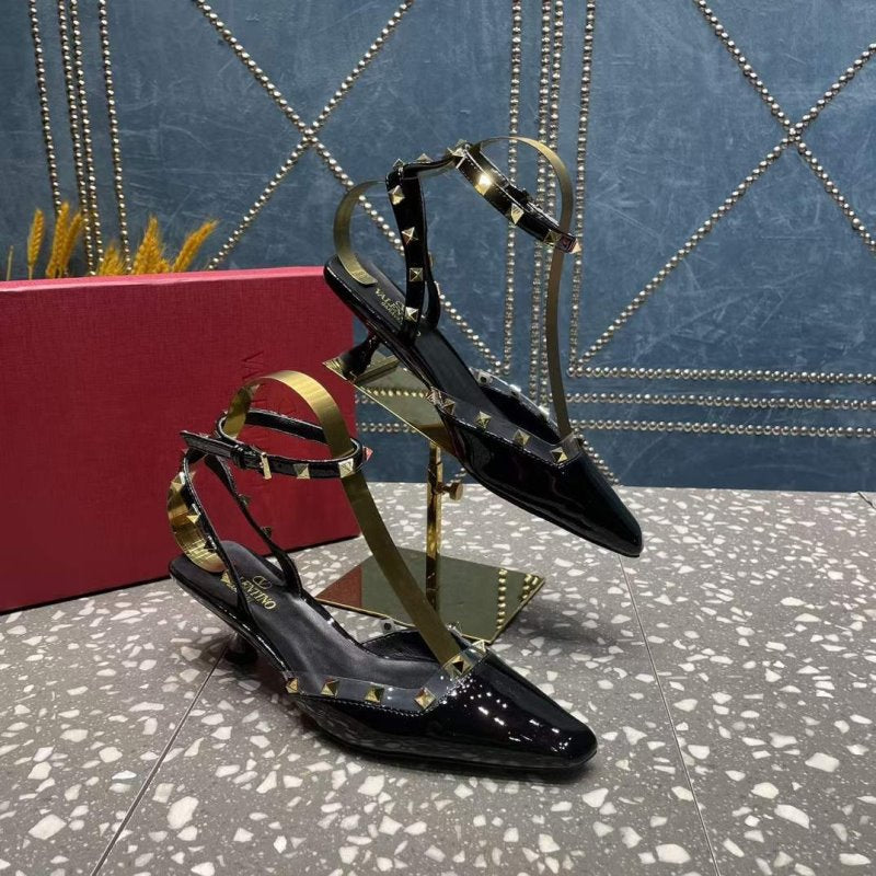 Valentino Square Head Single Shoes SH00274
