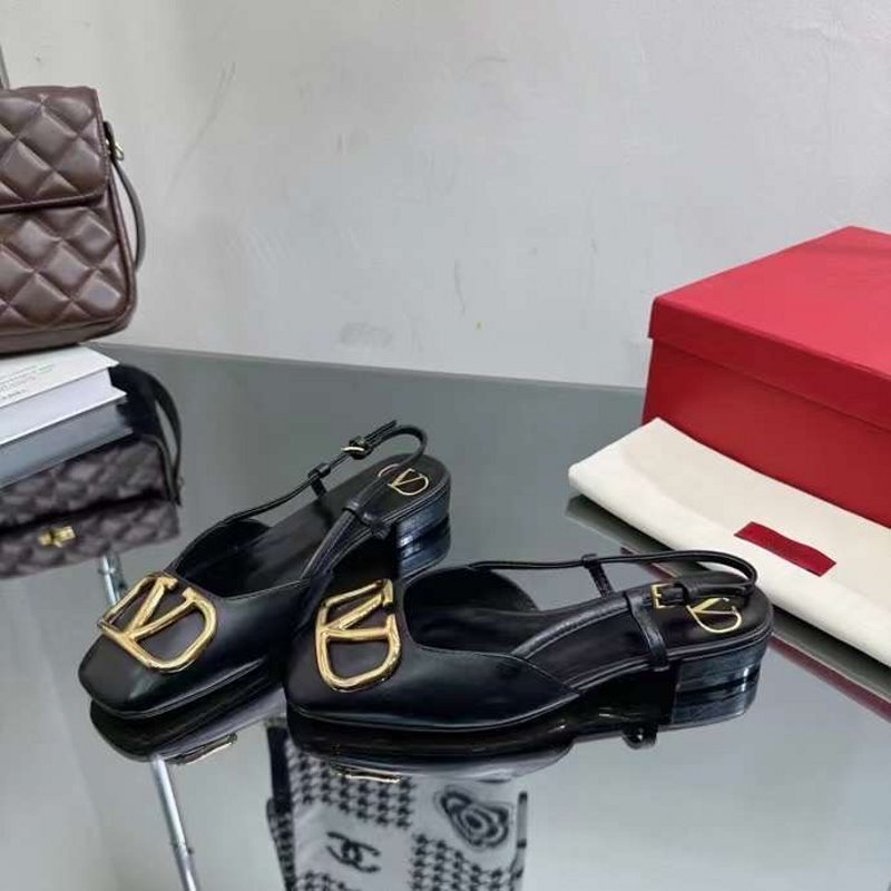 Valentino V Buckle Sandals SH00275