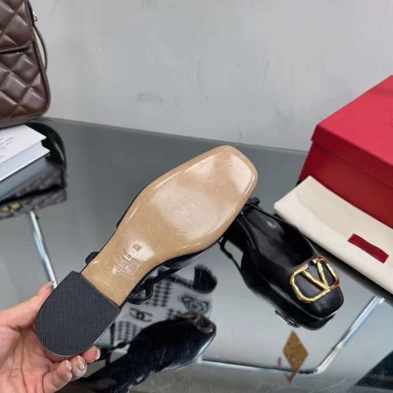 Valentino V Buckle Sandals SH00275