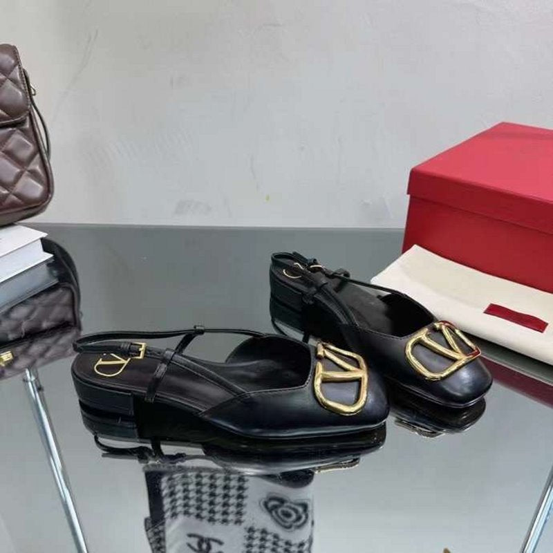 Valentino V Buckle Sandals SH00275