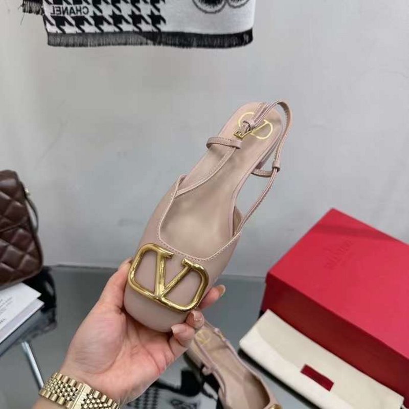 Valentino V Buckle Sandals SH00276