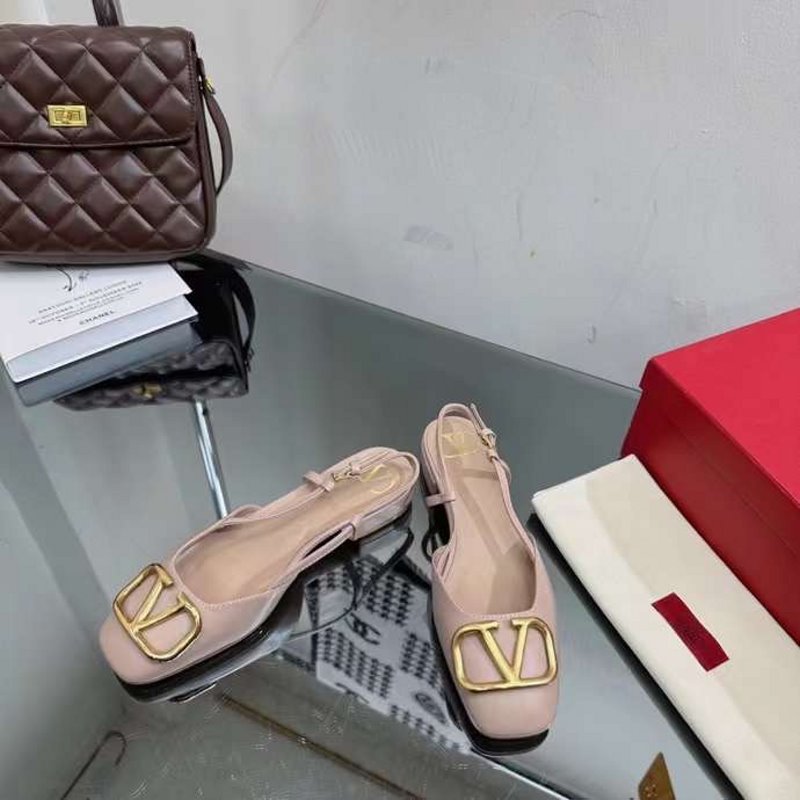Valentino V Buckle Sandals SH00276