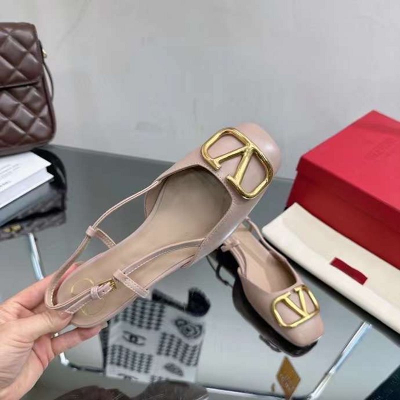 Valentino V Buckle Sandals SH00276