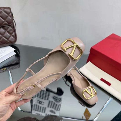 Valentino V Buckle Sandals SH00276