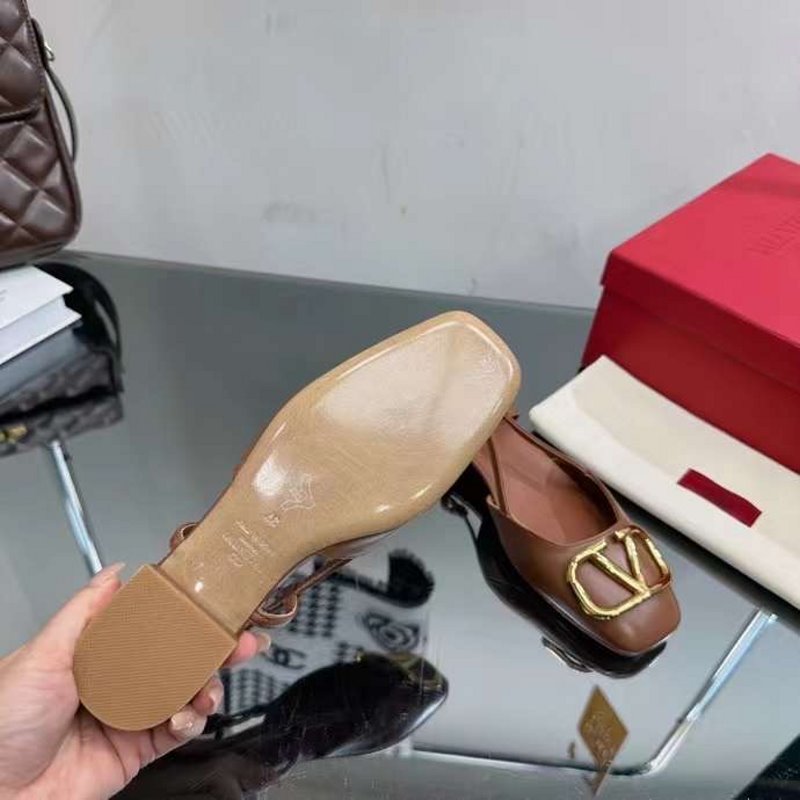 Valentino V Buckle Sandals SH00278