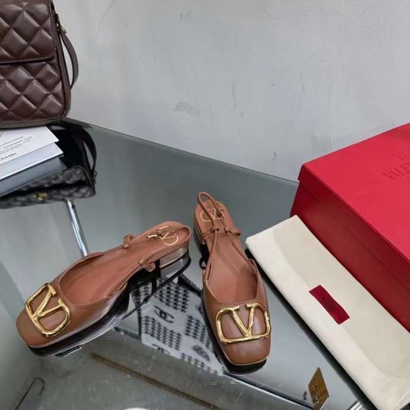 Valentino V Buckle Sandals SH00278