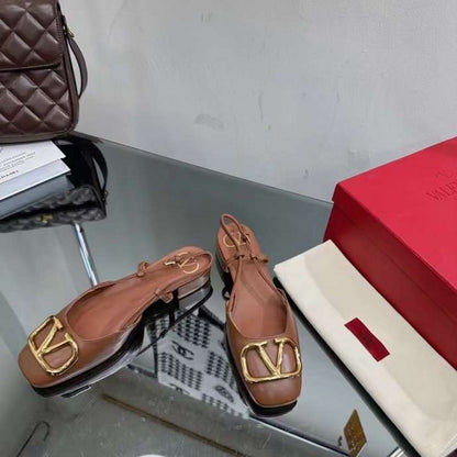 Valentino V Buckle Sandals SH00278